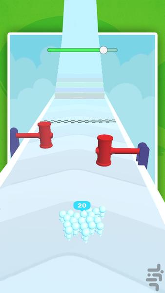 بازی نبرد آدمک ها - Gameplay image of android game