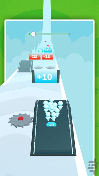 بازی نبرد آدمک ها - Gameplay image of android game