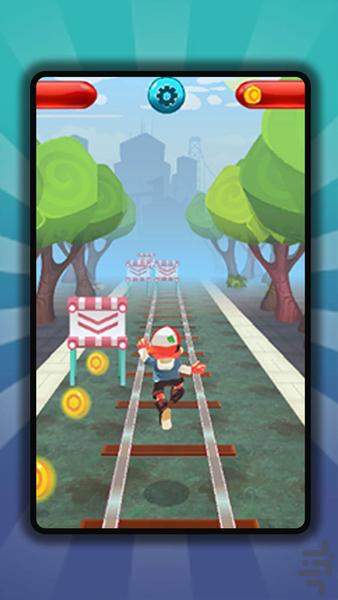 Subway escape game - Gameplay image of android game