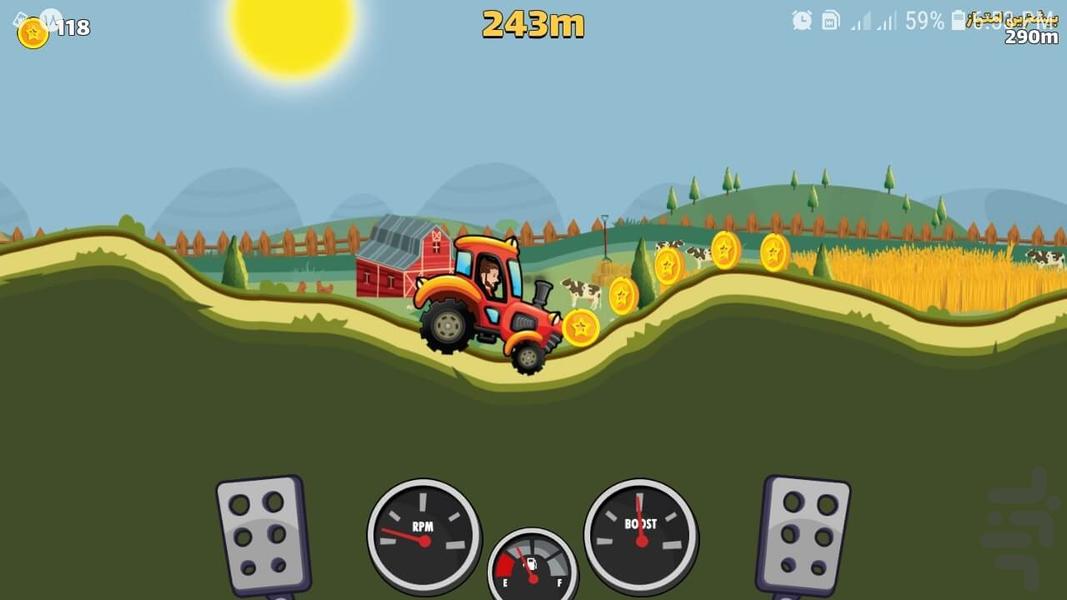 Hill Climber - Gameplay image of android game