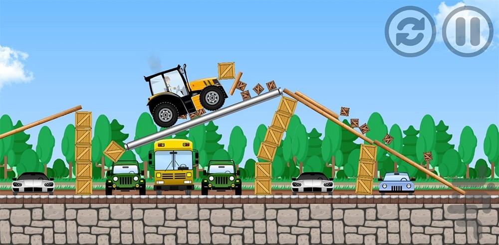 Amazing Tractor - Gameplay image of android game