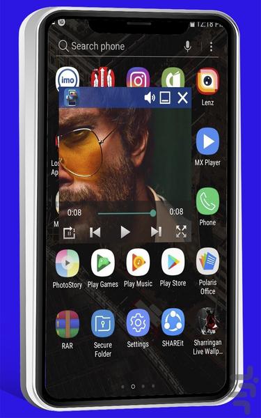 Floating Video Popup - Image screenshot of android app