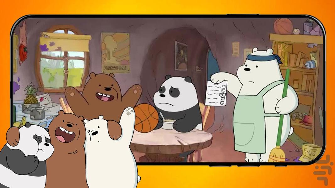 We Bare Bears cartoon - Gameplay image of android game