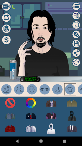 Avatar Maker: Hackers - عکس برنامه موبایلی اندروید