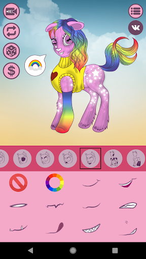 Avatar Maker: Pony - عکس برنامه موبایلی اندروید