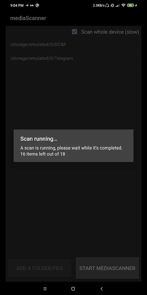 mediaScanner — Simple scanner - عکس برنامه موبایلی اندروید