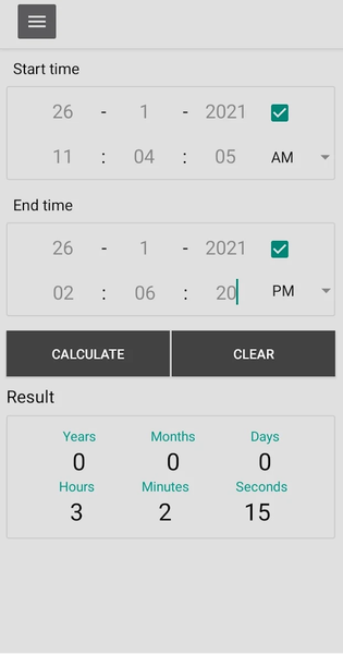 Time Between - Image screenshot of android app