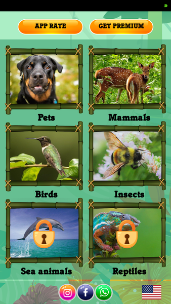 Kids' Global Animal Explorer - Gameplay image of android game