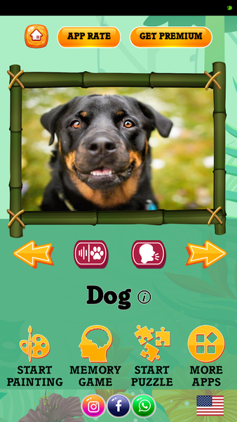 Kids' Global Animal Explorer - Gameplay image of android game