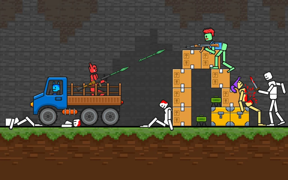 Kill Playground: Sandbox Play - Gameplay image of android game