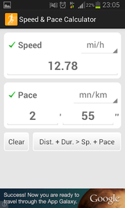 Running speed calculator APK for Android Download