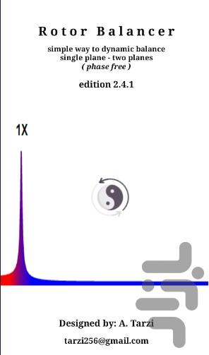 Rotor Balancer - Image screenshot of android app
