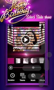 کلیپ ساز تولد فوق حرفه ای - عکس برنامه موبایلی اندروید