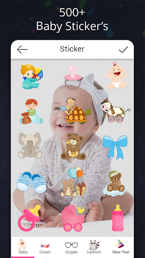 Baby Photo Editor App Frames - عکس برنامه موبایلی اندروید