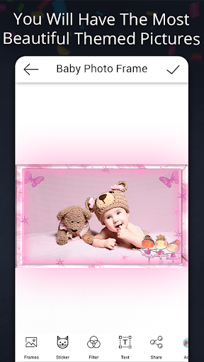 Baby Photo Editor App Frames - عکس برنامه موبایلی اندروید