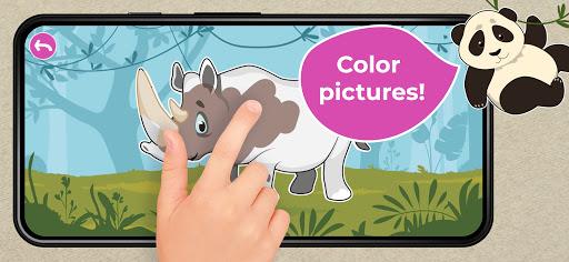 Baby Puzzles: Dinos & Animals - عکس برنامه موبایلی اندروید