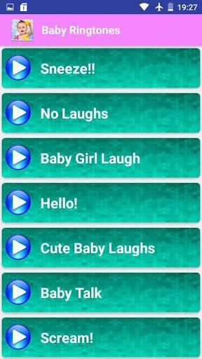 Baby Sounds Ringtones - عکس برنامه موبایلی اندروید