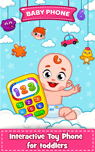 Baby Phone for toddlers – تلفن کوچولوها - عکس بازی موبایلی اندروید