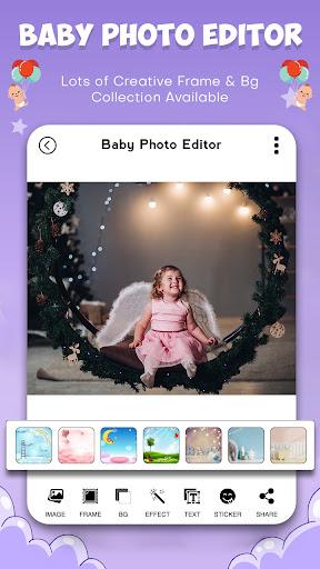Baby Pics - Baby Photo Editor - Image screenshot of android app