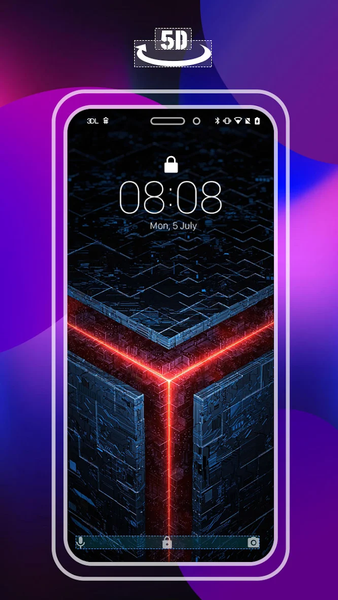 Magic 5G Wallpapers pro - Image screenshot of android app