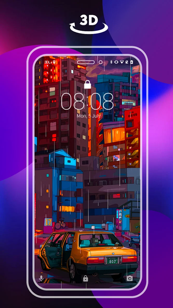 Magic 5G Wallpapers pro - Image screenshot of android app