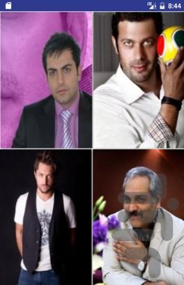 دو به دو بازیگران مرد - عکس بازی موبایلی اندروید