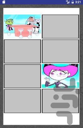 دو به دو تیتان ها به پیش - عکس بازی موبایلی اندروید