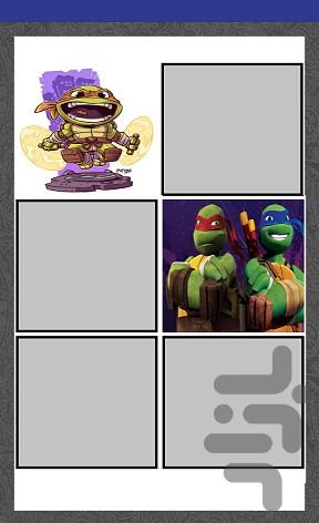 دو به دو لاک پشت نینجا - عکس بازی موبایلی اندروید