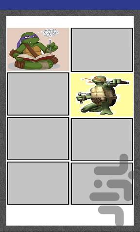 دو به دو لاک پشت نینجا - عکس بازی موبایلی اندروید