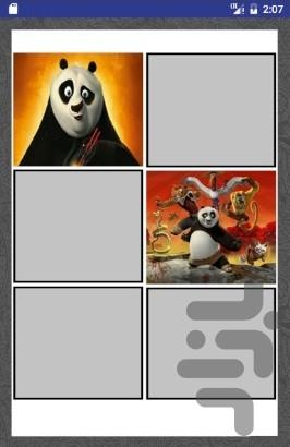 پاندای کونگفو کار - عکس بازی موبایلی اندروید