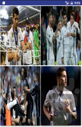 دو به دو رئال مادرید - عکس برنامه موبایلی اندروید