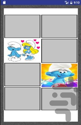 دو به دو اسمورف ها - عکس بازی موبایلی اندروید