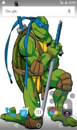 والپیپر لاک پشت لینجا - عکس برنامه موبایلی اندروید