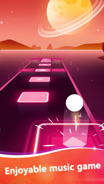 Music Jump - Tiles Hop - Gameplay image of android game