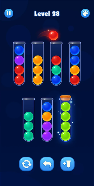 Ball Sort Puzzle - Gameplay image of android game
