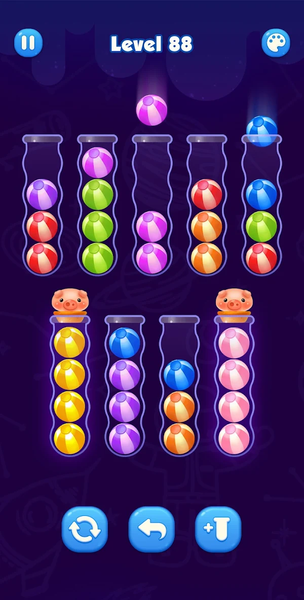 Ball Sort Puzzle - Gameplay image of android game