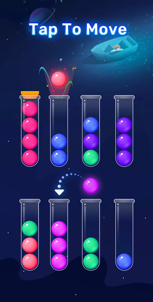 Ball Sort - Gameplay image of android game