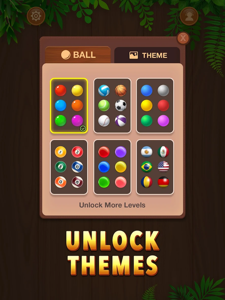 Wooden Ball Sort - Puzzle Game - عکس بازی موبایلی اندروید