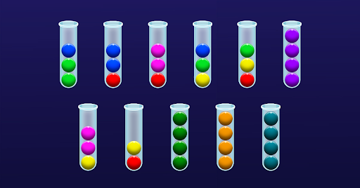 Ball Sort Puzzle - Color Sort - عکس بازی موبایلی اندروید
