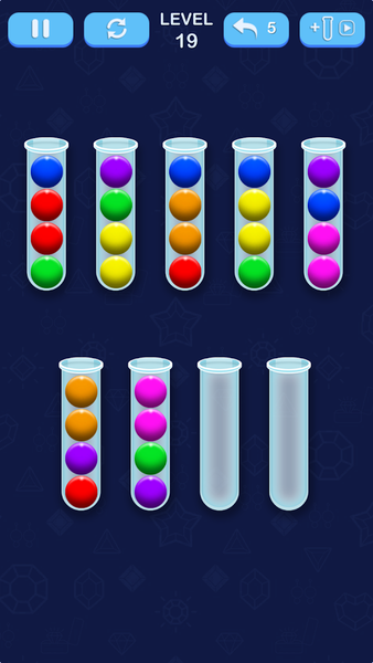 Ball Sort Puzzle - Gameplay image of android game