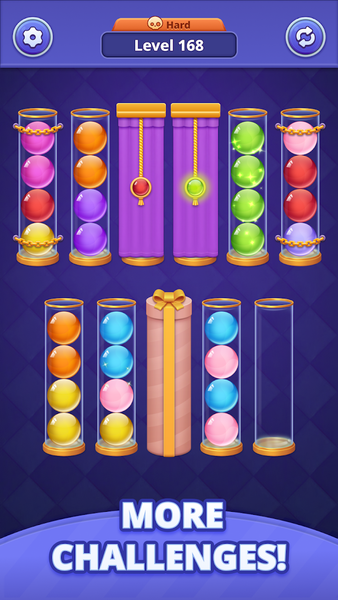 Ball Sort Genius - Puzzle Game - Gameplay image of android game