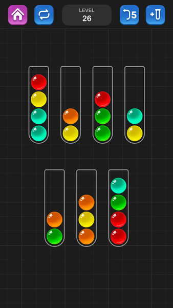 Ball Sort Puzzle - Color Game - Gameplay image of android game