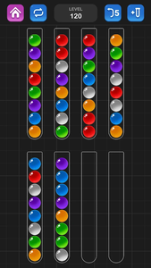 Ball Sort Puzzle - Color Game - Gameplay image of android game