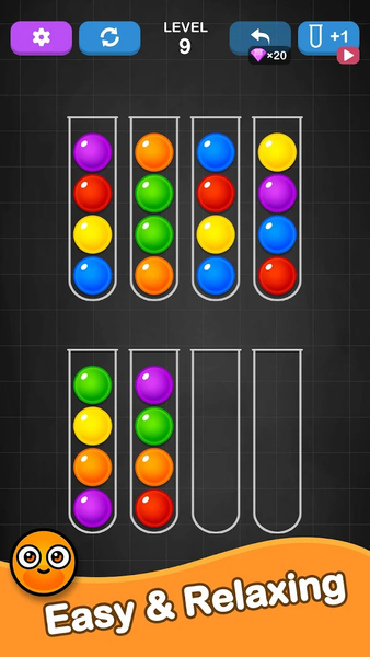 Ball Sort - Color Sorting Game - Gameplay image of android game