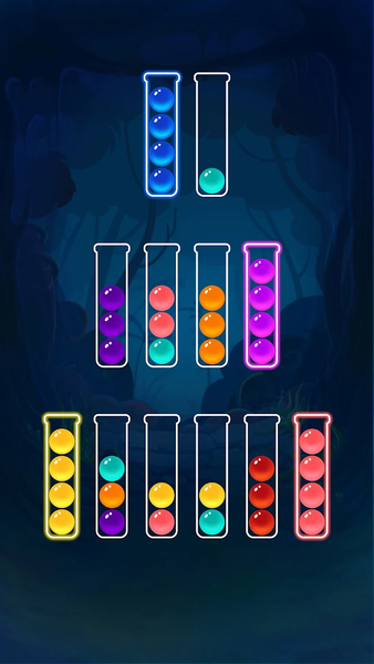 Ball Sort: Sorting-Bubble Sort - Gameplay image of android game