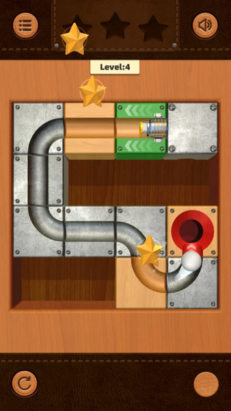 Roll The Ball 3D: Slide Puzzle - Gameplay image of android game