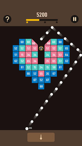 Balls Bricks Breaker 3 - Gameplay image of android game
