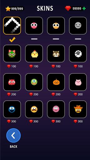 Snake Bricks Breaker - Gameplay image of android game