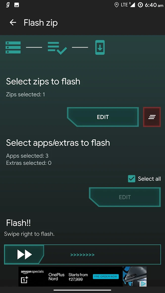 Migrate flasher - Image screenshot of android app