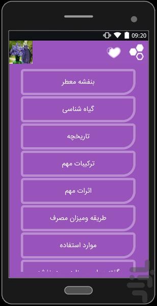 Violet - Image screenshot of android app